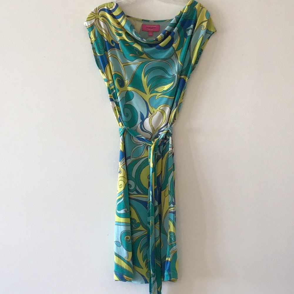 Trina Turk for B.R. Silk Blend Dress Sz XS